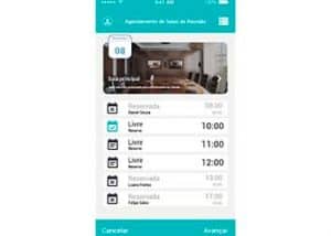 Aplicativo para reserva de salas de reuniões 2