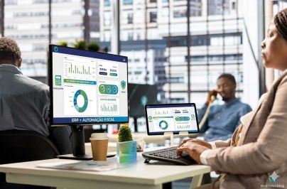 Entenda como um ERP com automação fiscal reduz retrabalho, melhora a consistência entre setores e acelera o fechamento financeiro, comparando processos manuais vs. centralização no ERP.