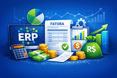ERP para empresas de serviço é o que transforma o faturamento em algo previsível, organizado e fácil de acompanhar.