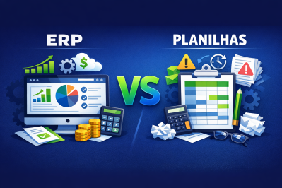 Home 67 ERP vs Planilhas Entenda por que planilhas quebram na prática e como um ERP para financeiro reduz retrabalho, melhora a consistência dos dados e acelera decisões com base no caixa e no resultado.