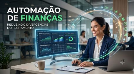 Entenda como a automação de finanças para reduzir divergências no fechamento mensal com padronização de dados, validações antes do lançamento, regras de classificação e rastreabilidade de exceções.