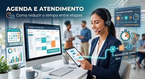 Home 68 Aprenda como reduzir o tempo entre etapas em empresas de serviço com um fluxo único de agenda, clientes e atendimento, com histórico e tarefas conectadas para evitar retrabalho e atrasos.