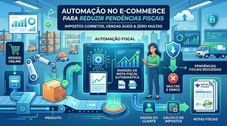 Home 67 Saiba como automação no e-commerce para reduzir pendências fiscais funciona: sincronize pedidos e status, valide produto e variações, aplique regras fiscais e bloqueie exceções com rastreio.