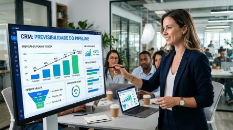Entenda como um CRM para ter previsibilidade do pipeline organiza etapas, responsáveis, histórico e tarefas para reduzir incerteza, identificar gargalos e melhorar o planejamento comercial.